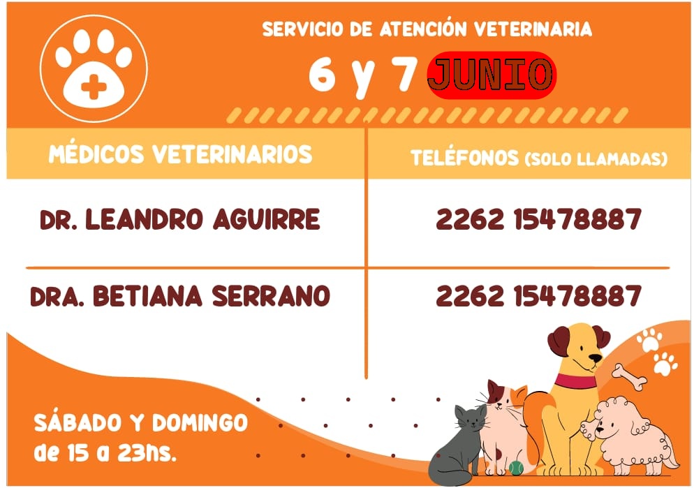 VETERINARIAS DE TURNO